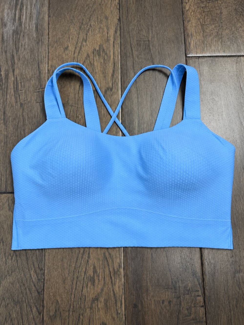 NEW Lululemon Like a Cloud Longline Bra D/DD Cup *Dot Sinatra Blue